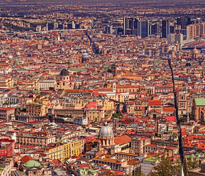 Blick auf Neapel 