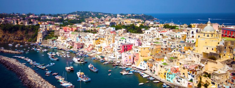 Foto von Pozzuoli im Golf von Neapel