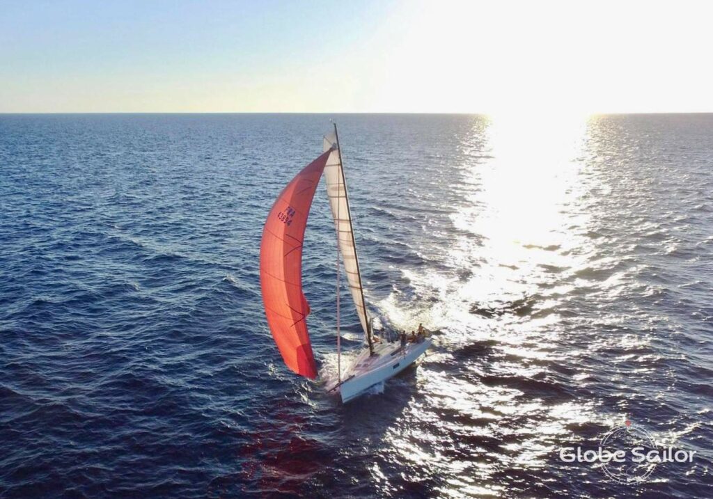 Nicht immer so idyllisch: das Wetter während einer Segel-Hochzeitsreise oder Flitterwochen auf dem Wasser