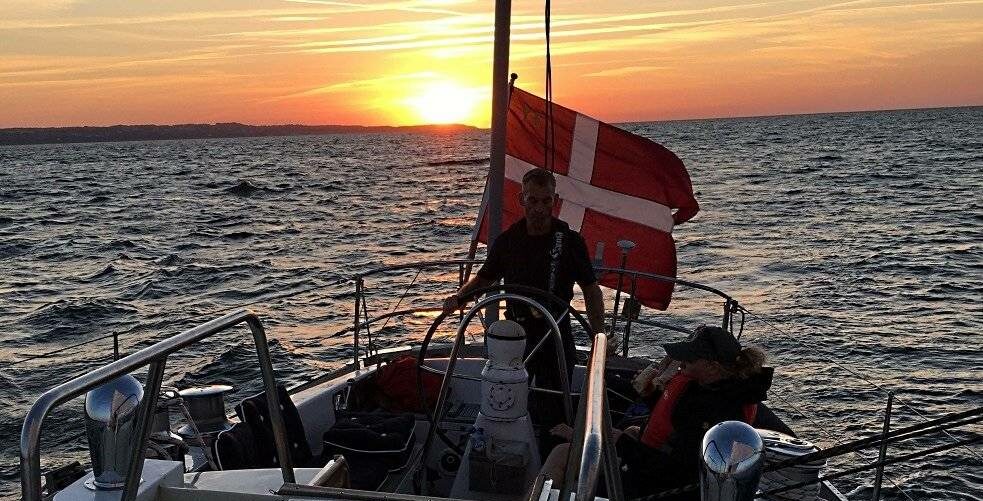 Foto einer Segelyacht im Segelrevier dänische Südsee