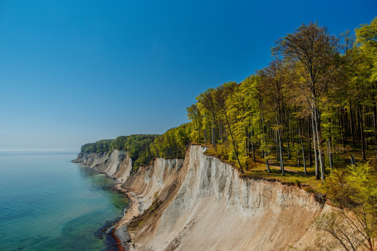 Ein unvergessliches Erlebnis: die Kreideküste der Ostsee-Insel Rügen